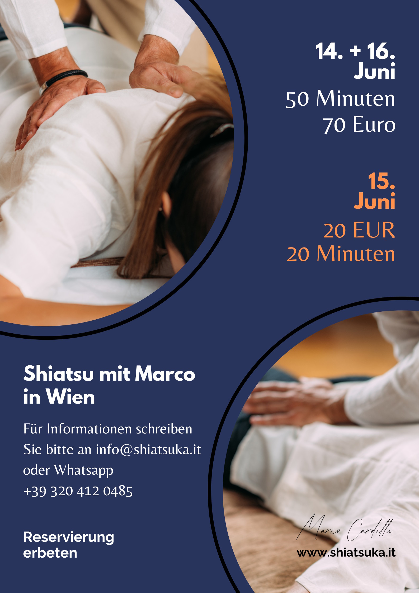 Locandina shiatsu Vienna 2025.06 70+20 new
